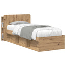 Hovedgærde Skab Artisan Eg 119,5 x 18,5 x 80 cm Konstrueret træ