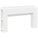 Hovedgærde Skab Hvid 135 x 18,5 x 80 cm Konstrueret træ