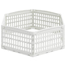 6 Panelers hundelegeplads 122 x 106,5 x 40 cm Plastik Hvid