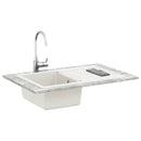 Vask Hvid 780 x 500 mm 80% Kvarts og 20% Resin