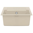 Vask Beige 620 x 500 mm 80% Kvarts og 20% Resin