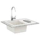Vask Hvid 620 x 500 mm 80% Kvarts og 20% Resin
