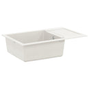 Vask Hvid 780 x 500 mm 80% Kvarts og 20% Resin