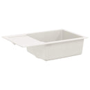 Vask Hvid 780 x 500 mm 80% Kvarts og 20% Resin
