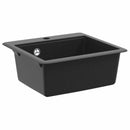 Vask Sort 470 x 440 mm Granit