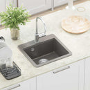 Vask Grå 470 x 440 mm Granit