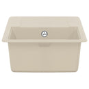 Vask Beige 670 x 460 mm 80% Kvarts og 20% Resin