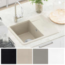 Vask Beige 560 x 460 mm 80% Kvarts og 20% Resin