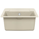 Vask Beige 560 x 460 mm 80% Kvarts og 20% Resin
