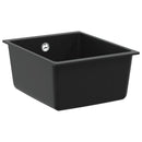 Vask Sort 370 x 460 mm 80% Kvarts og 20% Resin