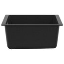 Vask Sort 370 x 460 mm 80% Kvarts og 20% Resin