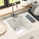 Vask Hvid 370 x 460 mm 80% Kvarts og 20% Resin