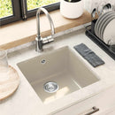 Vask Beige 430 x 460 mm 80% Kvarts og 20% Resin