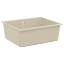 Vask Beige 530 x 460 mm 80% Kvarts og 20% Resin
