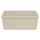 Vask Beige 530 x 460 mm 80% Kvarts og 20% Resin