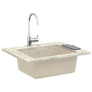 Vask Beige 530 x 460 mm 80% Kvarts og 20% Resin