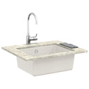 Vask Hvid 530 x 460 mm 80% Kvarts og 20% Resin
