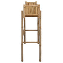 Havekrukke med holder Naturfarvet 100 x 38 x 114 cm Bambus