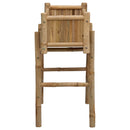 Havekrukke med holder Naturfarvet 50 x 38 x 74 cm Bambus