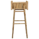 Havekrukke med holder Naturfarvet 50 x 38 x 114 cm Bambus