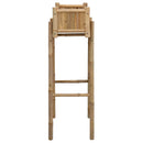 Havekrukke med holder Naturfarvet 50 x 38 x 114 cm Bambus