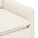 Sofa Sæt 2 stk. Cremefarvet Stof