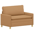 Sofa Sæt 2 stk. Beige Stof