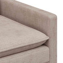 Sofa Sæt 2 pcs Beige Polyester