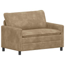 Sofa Sæt 2 pcs Gråbrun Polyester