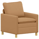 Sofa Sæt 2 stk. Beige Stof