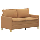 Sofa Sæt 2 stk. Beige Stof