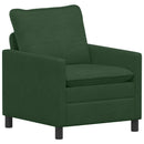 Sofa Sæt 2 pcs Jungle Grøn Stof