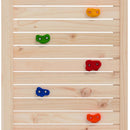 Legetårn Brun 110,5 x 52,5 x 214 cm Massiv fyrretræ