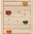 Legetårn Brun 53 x 110,5 x 214 cm Massiv fyrretræ