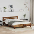 Sengestel Gammelt træ 120 x 200 cm Konstrueret træ