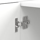 Ovnskab PORTO Sort eg 60 x 57 x 207 cm Konstrueret træ