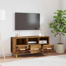 TV-skab med skuffe Gammelt træ 102 x 36 x 50 cm Konstrueret træ