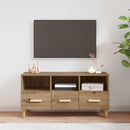 TV-skab med skuffe Artisan eg 102 x 36 x 50 cm Konstrueret træ