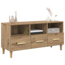 TV-skab med skuffe Artisan eg 102 x 36 x 50 cm Konstrueret træ