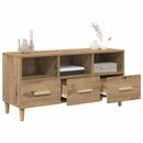 TV-skab med skuffe Artisan eg 102 x 36 x 50 cm Konstrueret træ