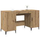 Bord med opbevaring Artisan eg 140 x 50 x 75 cm Konstrueret træ