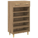 Sko skab med skuffe Artisan eg 60 x 35 x 105 cm Konstrueret træ