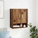Vægskab Vægmonteret Gammelt træ 60 x 31 x 70 cm Konstrueret træ