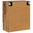 Vægskab Vægmonteret Gammelt træ 60 x 31 x 70 cm Konstrueret træ