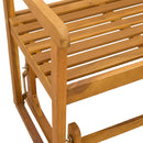 Havestol Gliderbænk Naturfarvet 110 x 59 x 97 cm