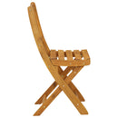 Udendørs Bistro Stole 4 pcs Naturfarvet 40 x 42 x 85 cm