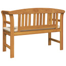 Rosebænk Cremehvid 114 x 46 x 82,5 cm Massivt Akacietræ