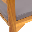 Rosebænk Naturlig 114 x 46 x 82,5 cm Massivt Akacietræ