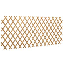 Udvidelig espalierhegn 2 pcs Lys Brun 100 x 105 cm Bambus