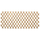 Udvidelig espalierhegn 2 pcs Lys Brun 100 x 105 cm Bambus
